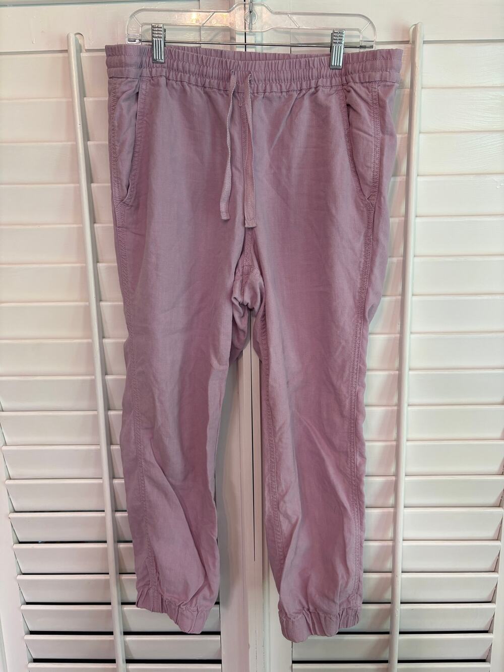 J. Crew Lavender Linen Blend Pants Size 10